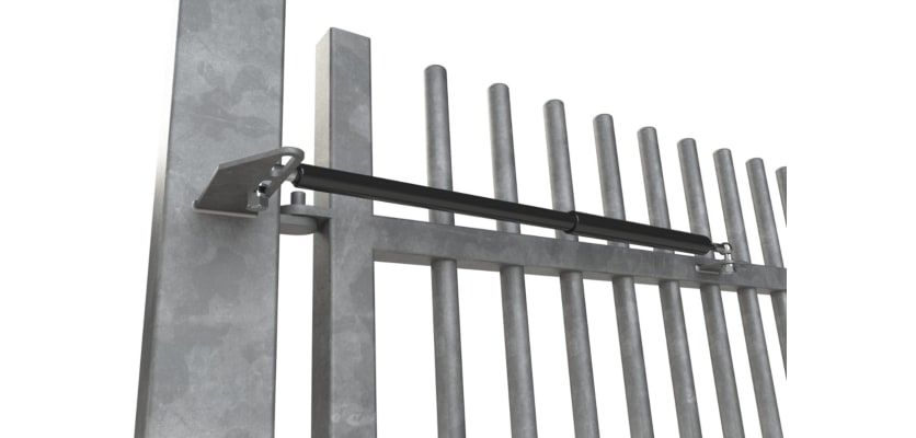 Screw Fixing Closing Gas Strut for Secure Closures