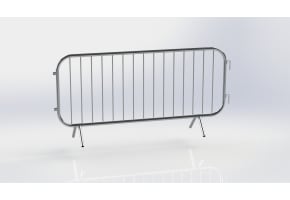 2.3 Fixed Leg Crowd Barrier Hire
