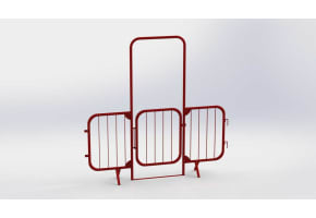 Walk Through Barrier with Gate Hire