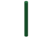 Green 114.3mm Diameter Standard Flat Top Bollard