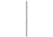 Galvanised 2.0m High Palisade Hinge Gate Dig In Post