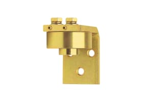 Rotating Top Gate Hinge with Fixing Plate 70mm