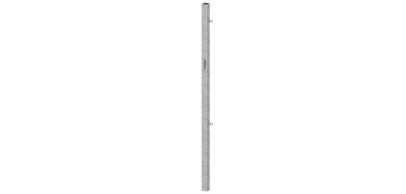 Galvanised 2.0m High Palisade Catch Dig In Gate Post