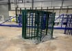 Single Turnstile on a Forklift Base 