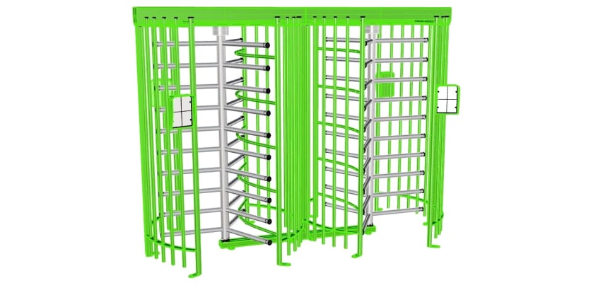 3 Wing Double Turnstile