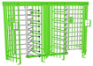 3 Wing Double Turnstile