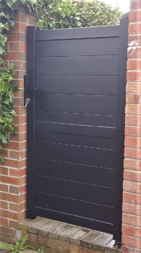 Ready Made Gates | Aluminium Pedestrian Garden Gate | 900mm Wide ...