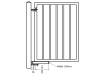 Installation Diagram for Hydraulic Gate Closers