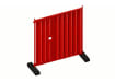 Red PPC internal access door hoarding panels