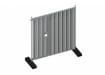 Grey PPC internal access door hoarding panels