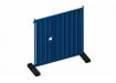 Blue PPC internal access door hoarding panels