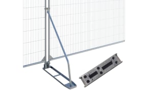 Zero-Trip Stabilising Base with Cranked Stabiliser and Standard Foot
