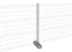Galvanised Mobile Temporary Fencing Solution