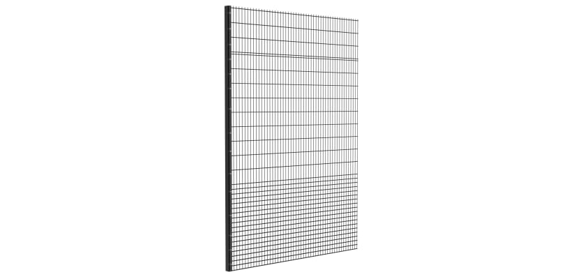 868 Rebound Mesh Fencing 3.6m Clamp Bar Solution