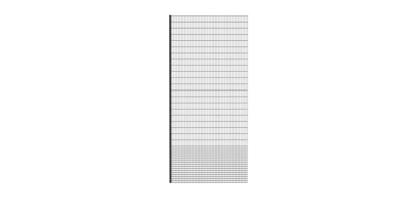High 868 Mesh Fencing System with Clamp Bar