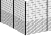 Durable 3.6m High 868 Corner Post for Sports