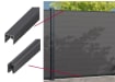 HoriZen Composite Fencing Top and Bottom Profile
