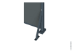 Reliable wind anchor for composite fence stability