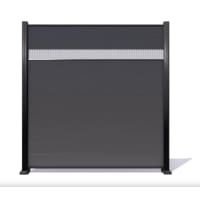 Durable 1.8m HoriZen Composite Fencing for privacy