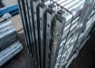 Close up of  7-Rail Farm Gates