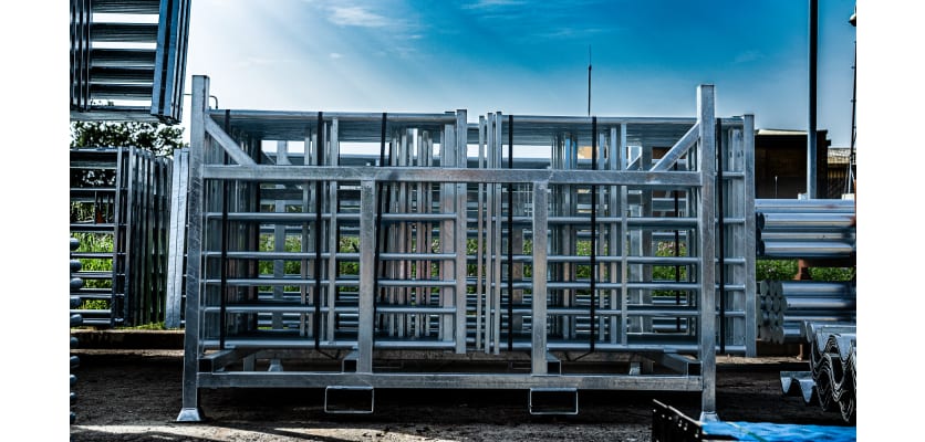 7-Rail Farm Gates stacked