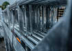 Close up of  7-Rail Farm Gates
