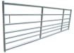 Angled View of the 16.0ft Galvanised Steel Farm Gate Leaf 