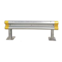 Galvanised 1.6m Beam with PVC ends