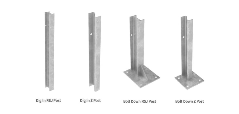 Armco Post Style Options