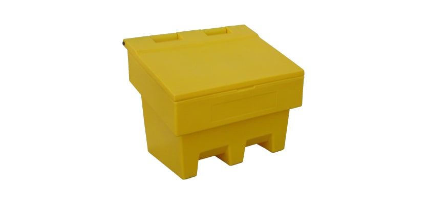 100kg Yellow Grit Bin for Safe Storage Solutions