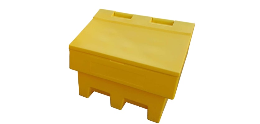 169kg Yellow Grit Bin for Heavy-Duty Storage Needs