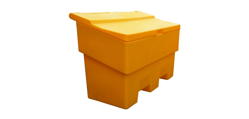 285kg Yellow Grit Bin for Industrial Storage Applications