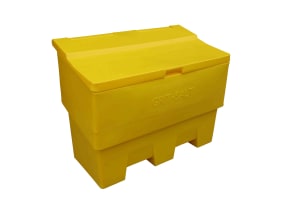 340kg Yellow Grit Bin/Storage Bin