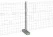 100 panel mobile fencing kit with feet and standard couplers