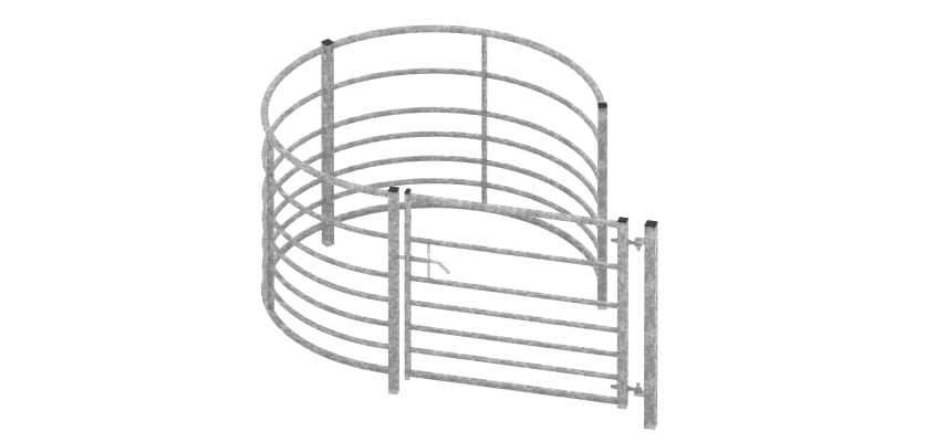 Mobility Kissing Gate in Open Position