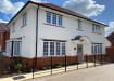 EnviroRail Estate Railings installed outside of a house 