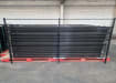 Bundle of 1.2m High x 2.0m Wide EnviroRail Estate Railings - Black 