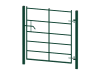 1.2 metre high by 1.2 metre wide Single Leaf EnviroRail Estate Railing Gate with Green powder coated finish