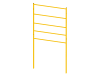 1.2m High x 1.0m Wide EnviroRail Estate Railing - Yellow