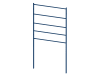 1.2m High x 1.0m Wide EnviroRail Estate Railing - Blue