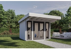3m x 3m 'Dickens' Timber Summer House with Free Standard Delivery
