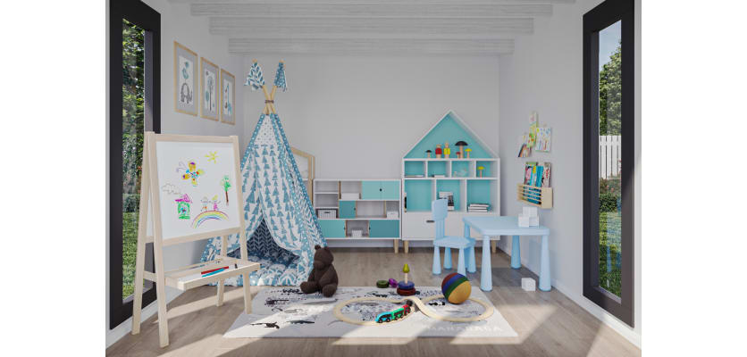 3m x 3m Rowling Timber Summer House Construction Details