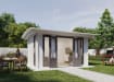 Inside 4m x 3m Dickens Timber Summer House