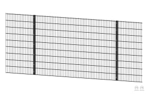 ProFence® SR1 (A1) LPS 1175 1.8m High 868 Mesh Fencing Kit 