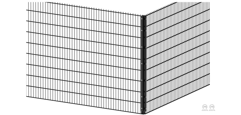ProFence® SR1 (A1) LPS 1175 868 Mesh Fencing Corner Post Kit