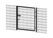 ProFence® SR1 (A1) LPS 1175 868 Mesh Single Gate Leaf Kit