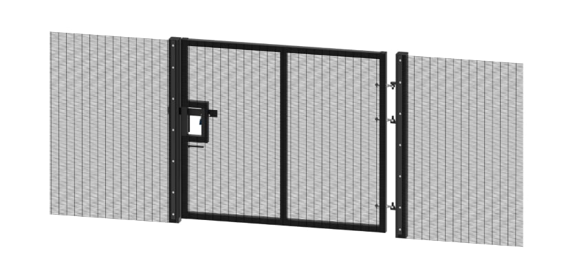 ProFence® SR1 (A1) LPS 1175 358 Mesh Single Gate Leaf Kit