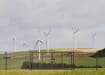 Profence® SR1 (A1) LPS 1175 358 mesh fencing and double leaf gate installed in front of wind farm