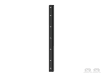 ProFence SR1 (A1) Security Rated 3.0m High Intermediate Post in Black 
