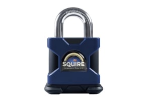 Squire SS50S - Stronghold 50mm Hardened Steel Padlock - Open Shackle